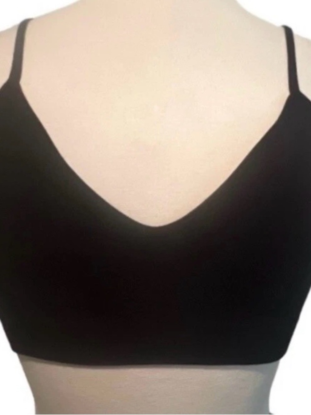 L/XL Oroblu V-Neck Spaghetti Strap Bralette